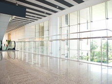 cleaning to walkways and escalators in shopping malls