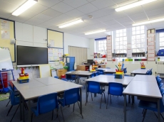 education classroom lecture room deep clean service Slough