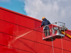 graffiti removal from cladding