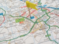 Map Image of Milton Keynes & Bedford