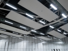 specialist cleaning to lighting at high level