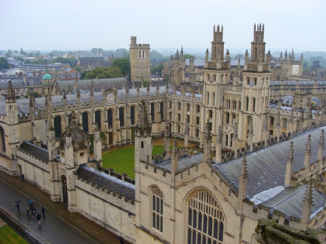 Views over Oxford Colleges