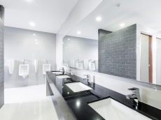 washroom deep cleans at end of lease